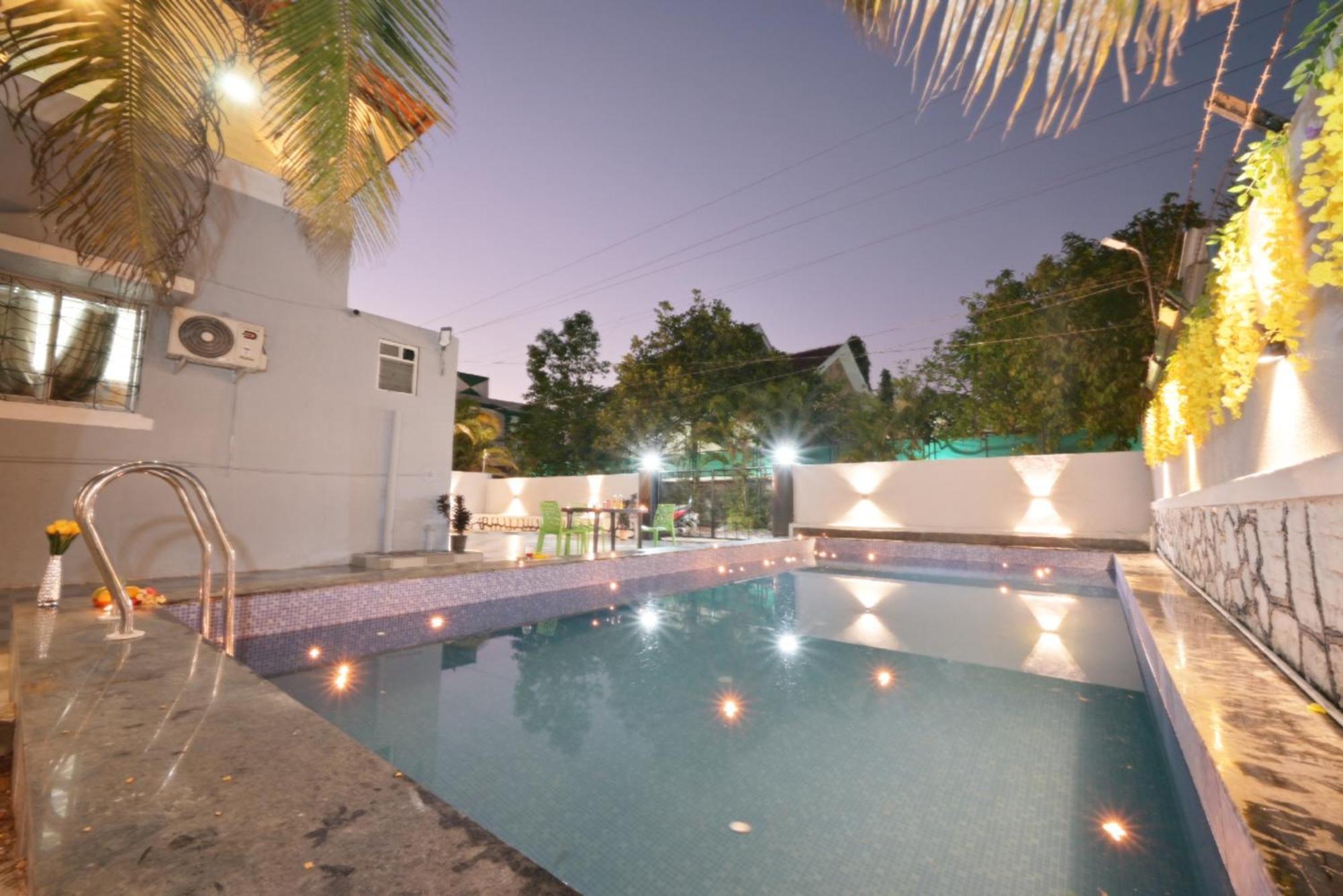 Empyrean Stay Ll 3Bhk Ll Marshall Villa Ll Large Pool Ll Ac Ll 罗纳瓦拉 外观 照片