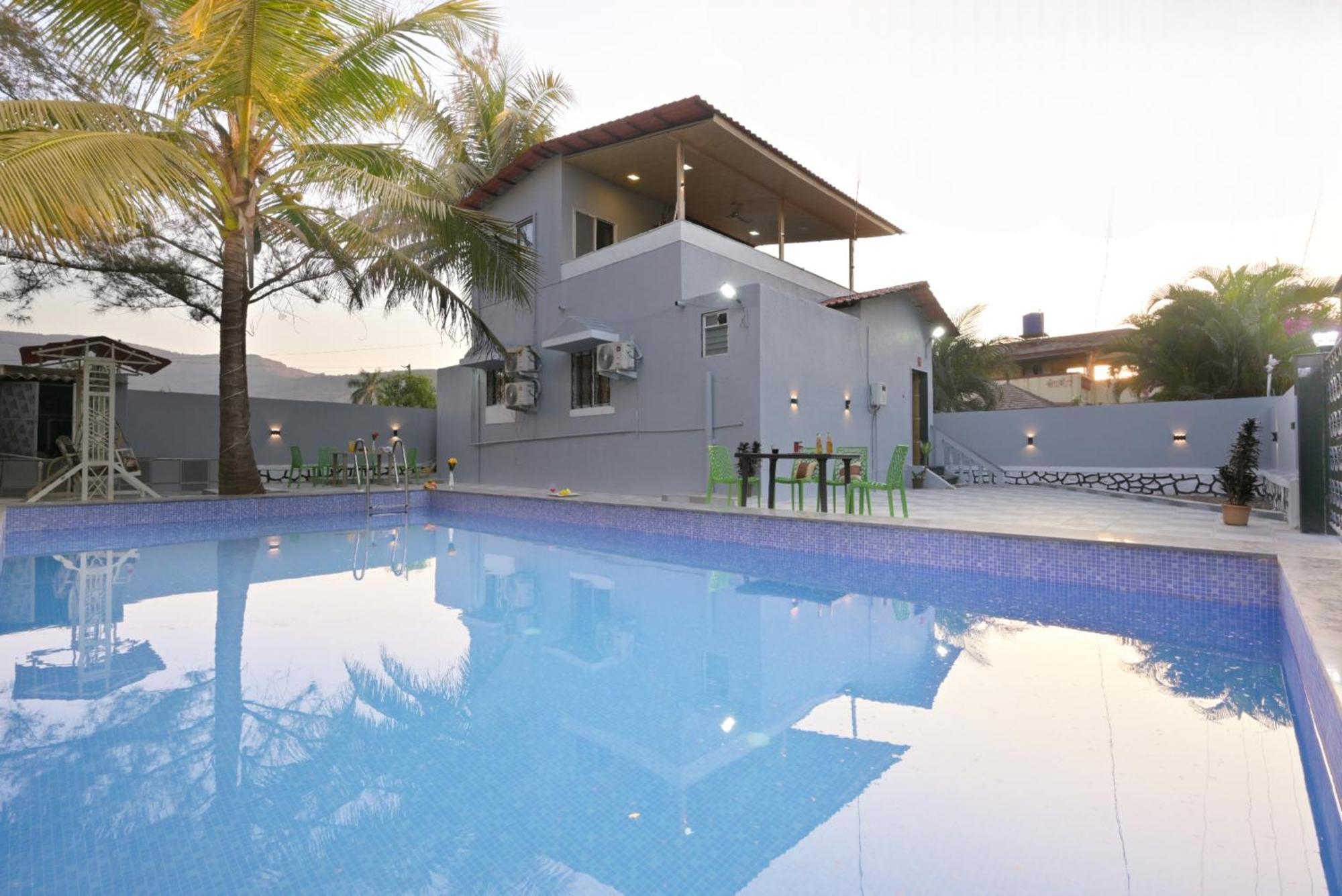 Empyrean Stay Ll 3Bhk Ll Marshall Villa Ll Large Pool Ll Ac Ll 罗纳瓦拉 外观 照片
